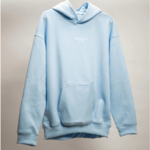 MINIMAL SOLID OVERSIZED HOODIE | SKY BLUE