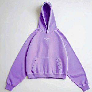 AKARIZEN ESSENTIALS / OVERSIZED STREETWEAR HOODIE - LAVENDER