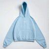 AKARIZEN ESSENTIALS/ OVERSIZED STREETWEAR HOODIE - SKY BLUE