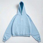 AKARIZEN ESSENTIALS/ OVERSIZED STREETWEAR HOODIE - SKY BLUE
