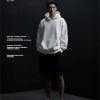 AKARIZEN ESSENTIALS / OVERSIZED STREETWEAR HOODIE - PURE WHITE