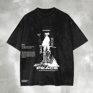 AKARIZEN / VAGABOND HEAVYWEIGHT STONE WASHED T-SHIRT