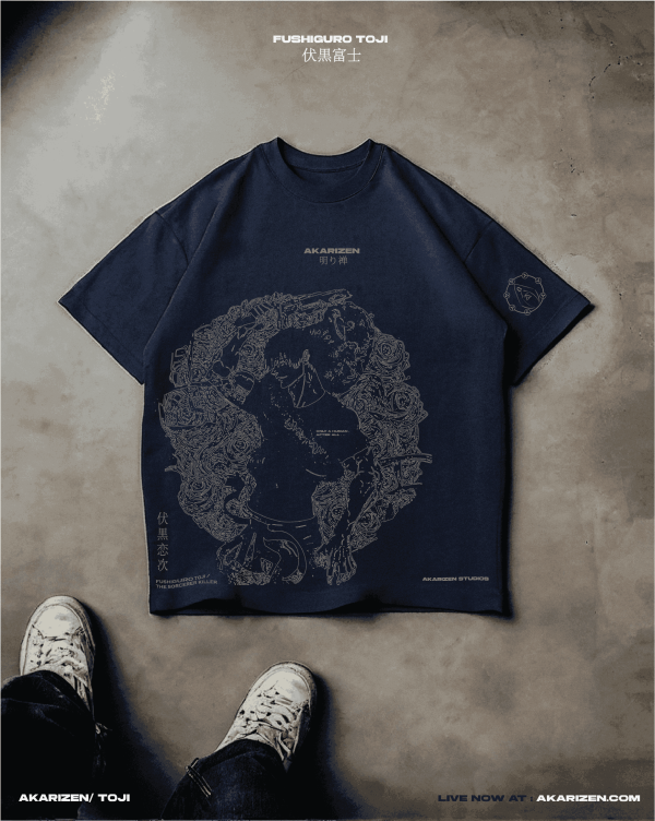 AKARIZEN TOJI THE SORCERER KILLER OVERSIZED T-SHIRT