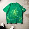 AKARIZEN/ ZORO - THE THREE SWORD DEMON OVERSIZED-T-SHIRT