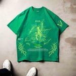 AKARIZEN/ ZORO - THE THREE SWORD DEMON OVERSIZED-T-SHIRT