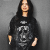 AKARIZEN / BLACK CLOVER STONE WASHED OVERSIZED T-SHIRT