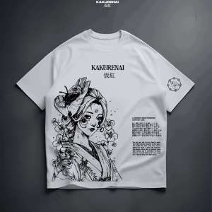 AKARIZEN / KAKURENAI - JAPANESE OVERSIZED T-SHIRT