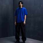 AKARIZEN ESSENTIALS / PLAIN OVERSIZED TEE - BLUE