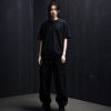 AKARIZEN ESSENTIALS / PLAIN OVERSIZED TEE - BLACK