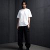 AKARIZEN ESSENTIALS / PLAIN OVERSIZED TEE - WHITE