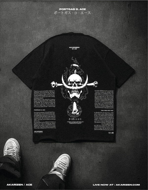 AKARIZEN ACE OVERSIZED T-SHIRT