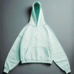 AKARIZEN ESSENTIALS OVERSIZED STREETWEAR HOODIE AQUA GREEN