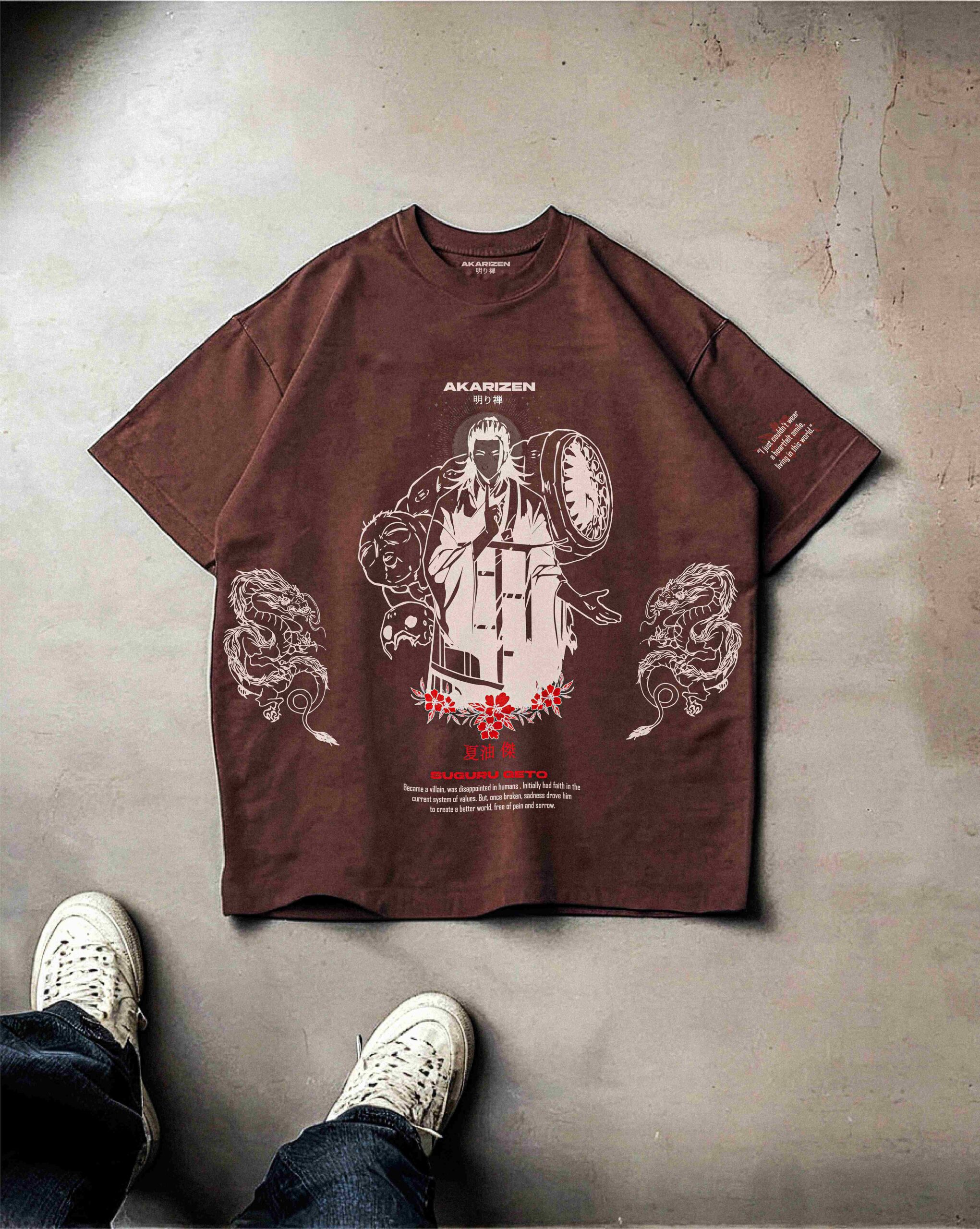 AKARIZEN GETO OVERSIZED T-SHIRT