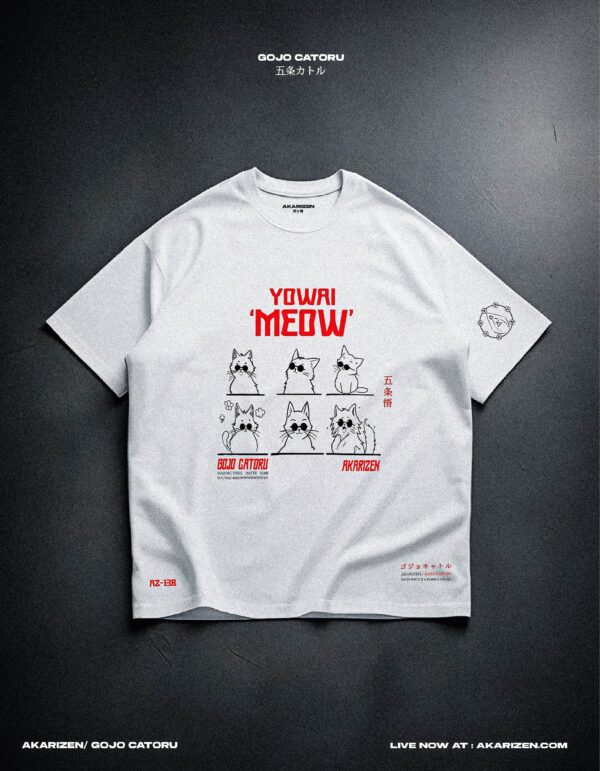 AKARIZEN GOJO CATORU OVERSIZED T-SHIRT