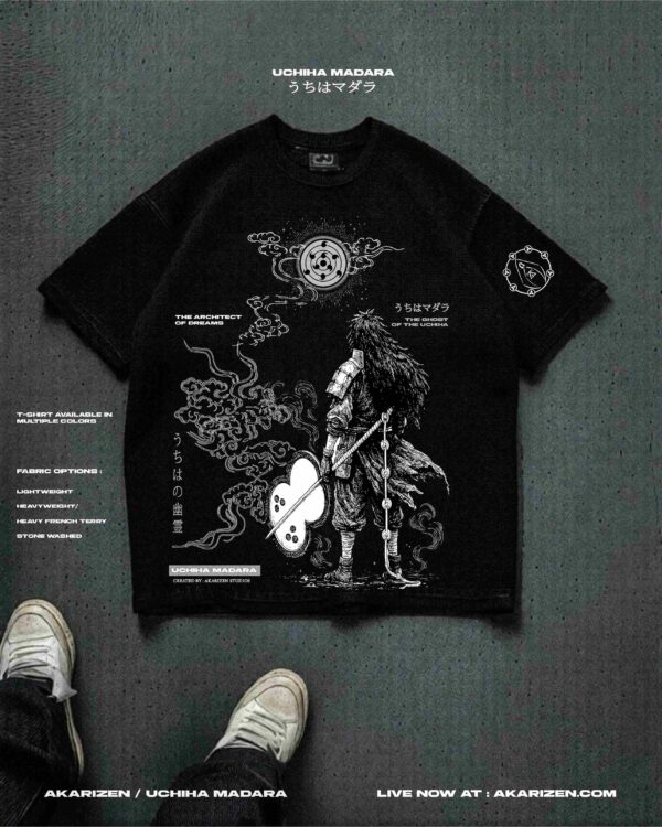 AKARIZEN UCHIHA MADARA OVERSIZED T-SHIRT