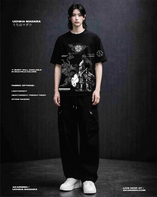 AKARIZEN UCHIHA MADARA OVERSIZED T-SHIRT