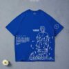 AKARIZEN VINLAND SAGA OVERSIZED T-SHIRT BLUE